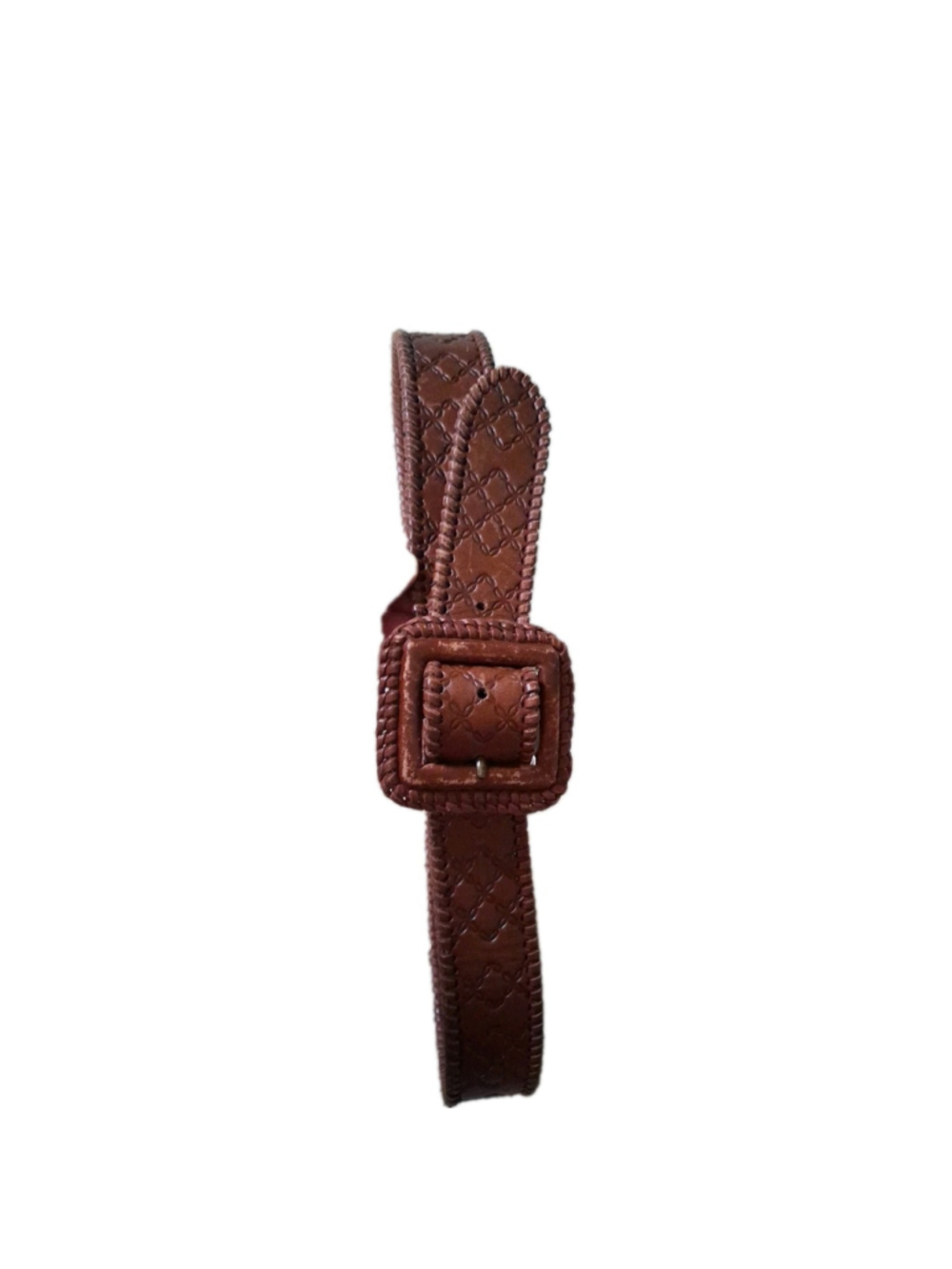 Esprit Leather Belt 85 Cm 34” Brown